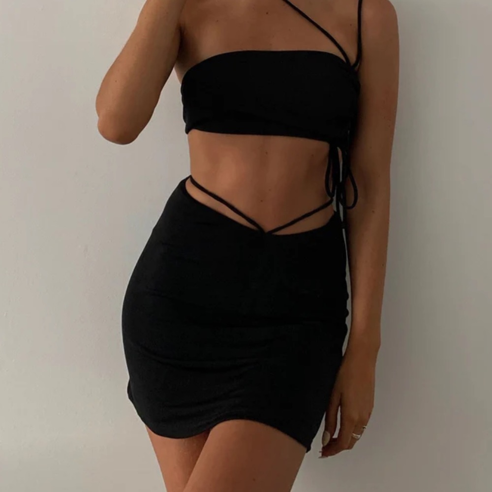 Princess Polly - Maisie Mini Skirt Black